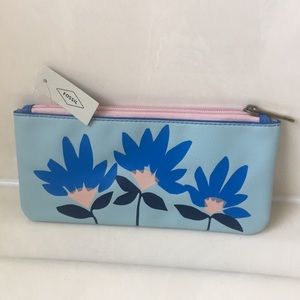 Blue flower Fossil Clutch
